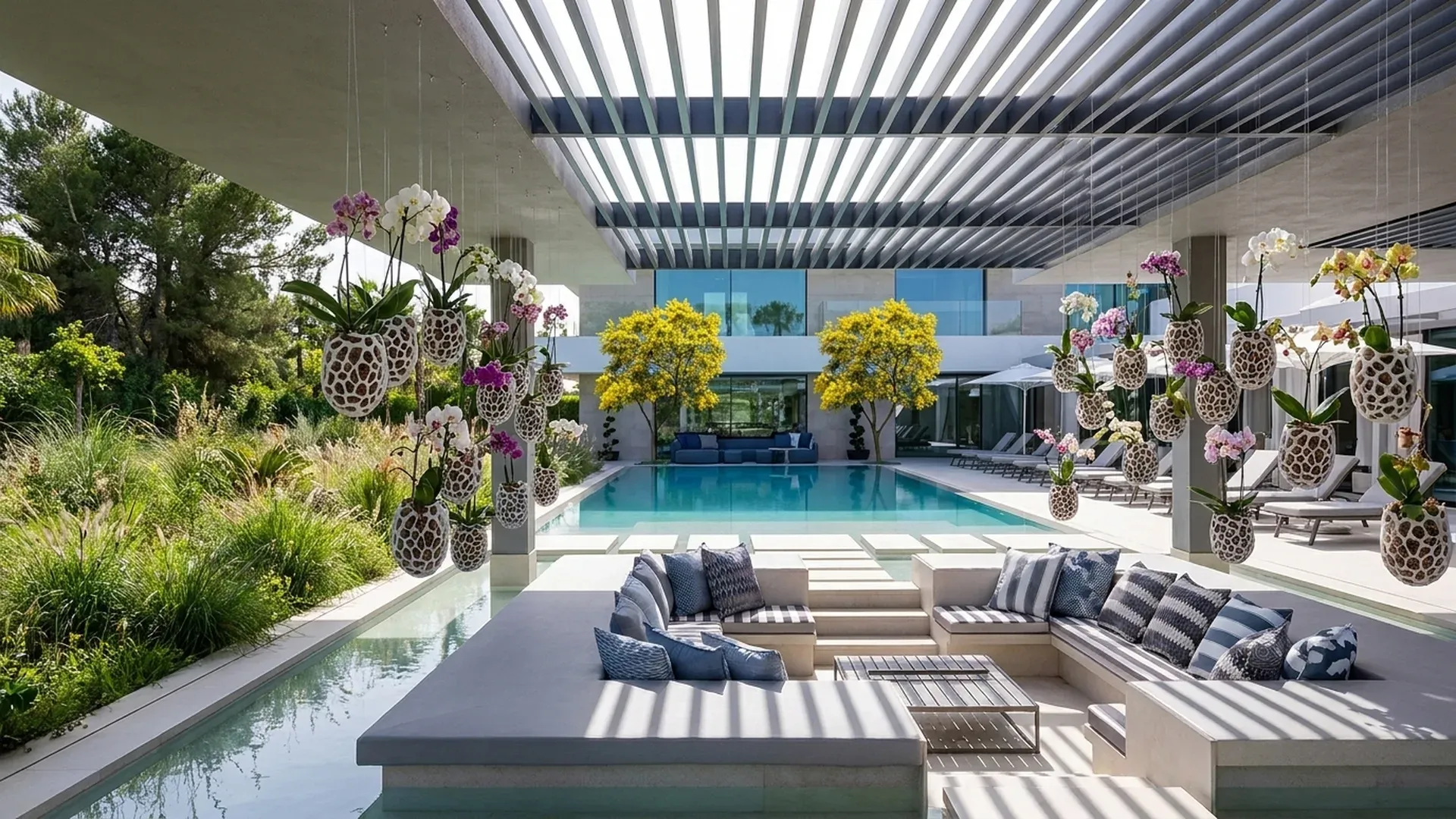luxury villa in Algarve — Architectural concept