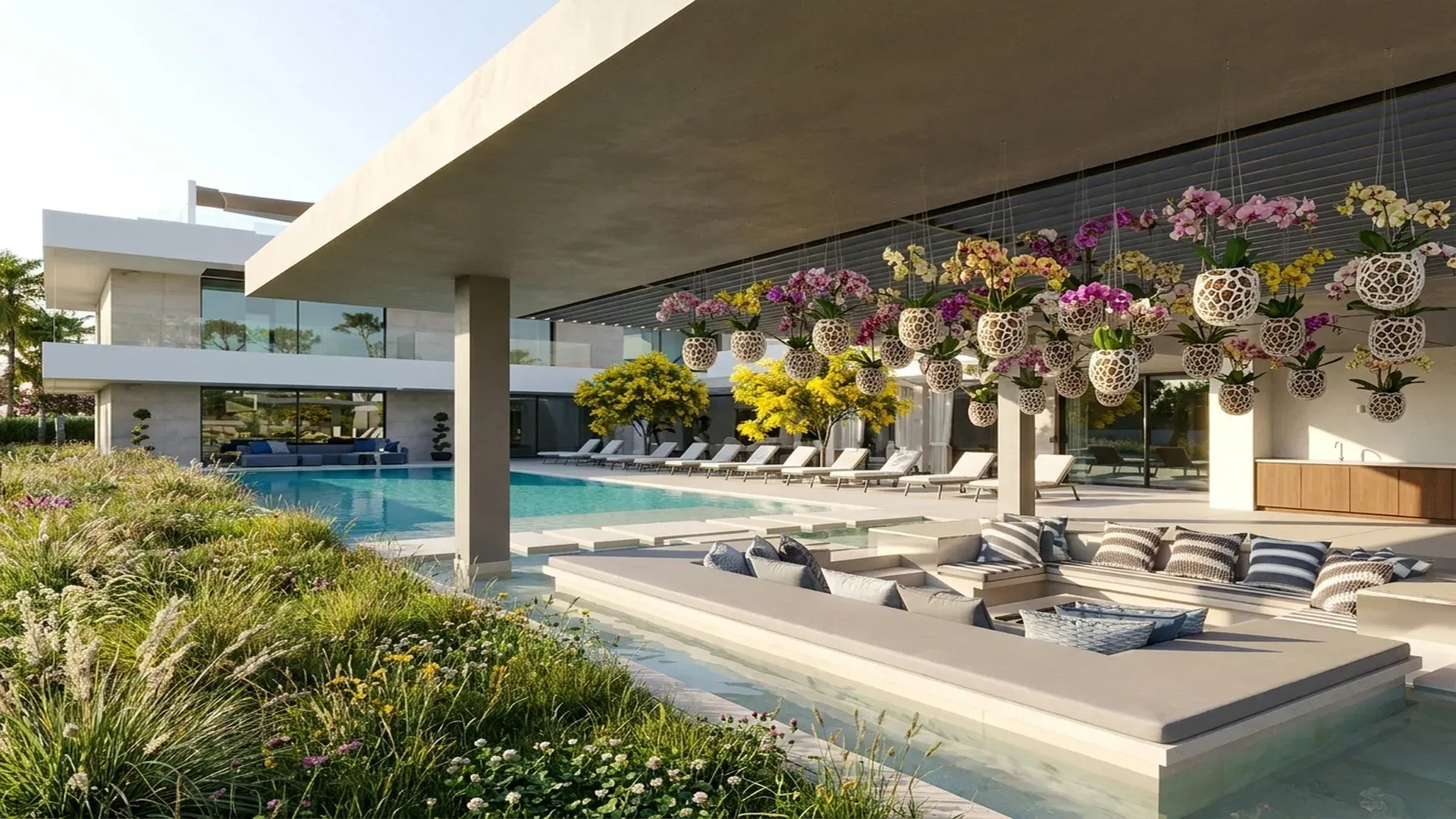 luxury villa in Algarve — Bioclimatic strategy