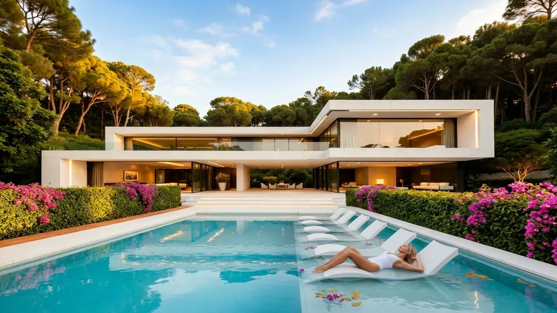 Seaside villa in Costa Brava — Architectural concept