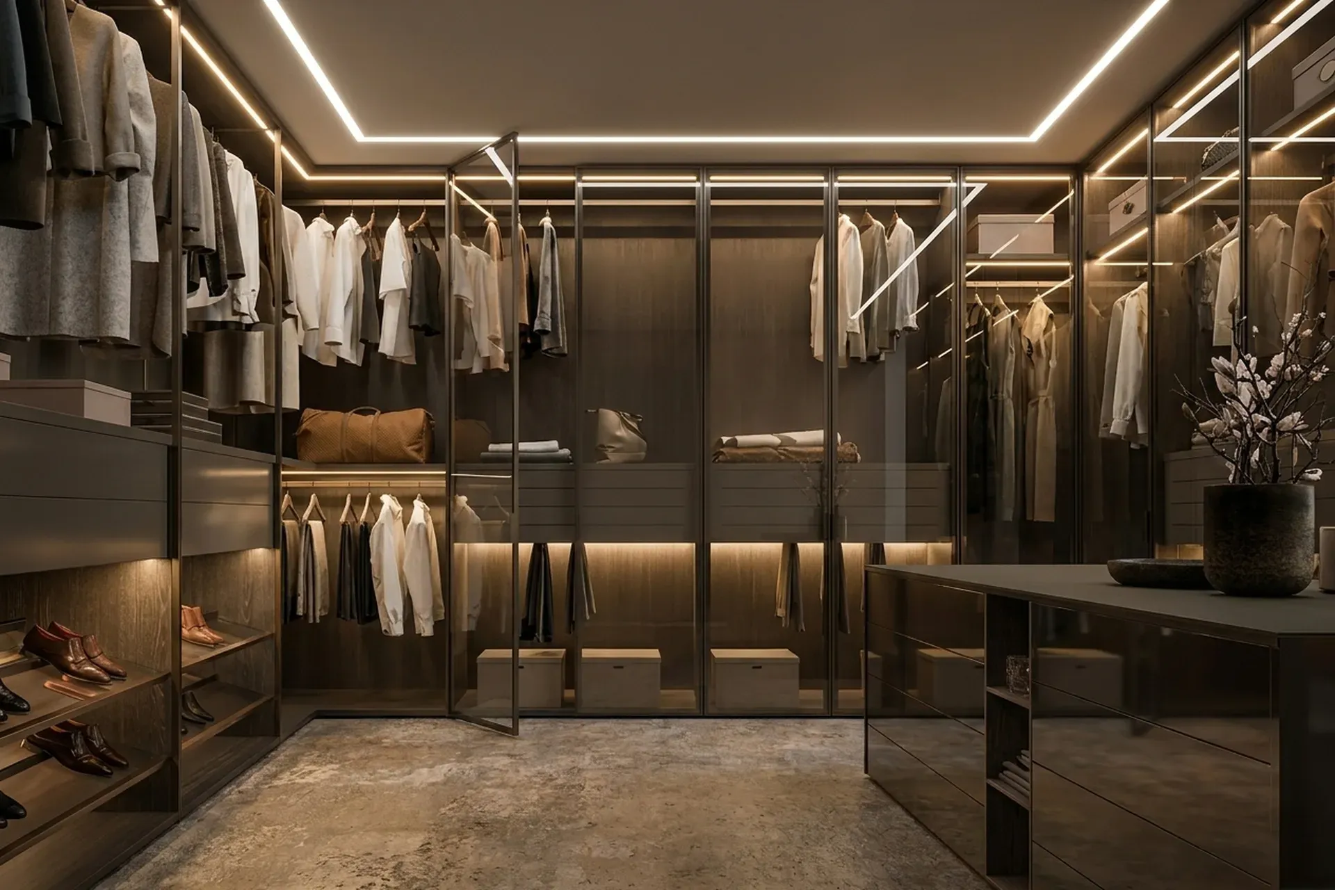 Apartment in respectable Barcelona neighborhood of Sarria San Gervasi — Architectural concept